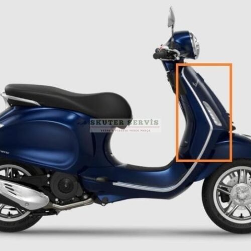 Parça: Primavera 125 E5+ Ön Panel Çita Sağ Üst Krom