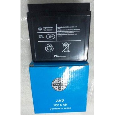 Arora Smart 50 Akü (12V 5Ah) Smart