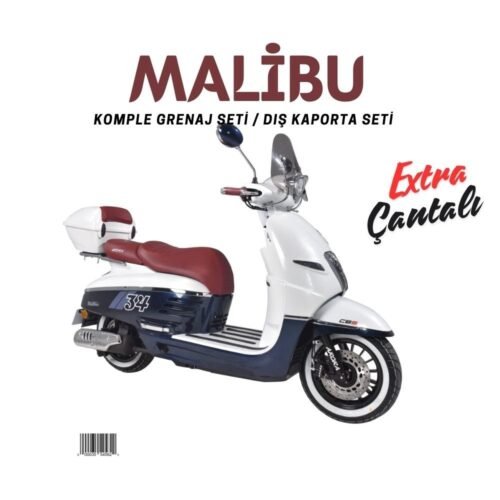 Arora Malibu Mavi Beyaz Grenaj Seti 21 Parça + Çantalı