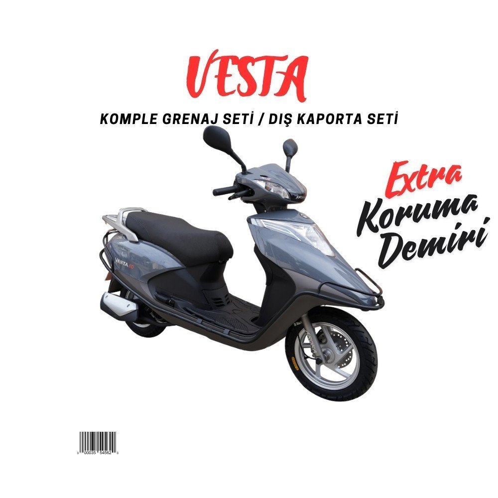 Arora Vesta Nardo Gri Grenaj Seti 14 Parça