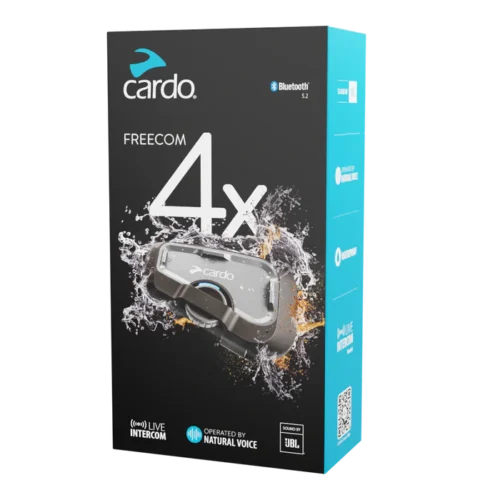 Cardo Freecom 4x Bluetooth Ve Intercom (tekli Paket)
