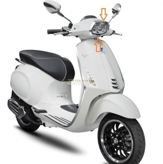 Parça: Sprint Sport 150 Abs Far Çerçevesi̇ Ledli̇ Model