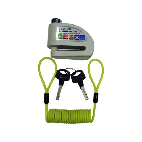 Espada Disk Kilidi Alarmlı Gri Hatırlatma Kablosu Dahil