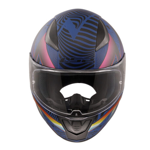Ls2 Rapıd 2 Optık Kapalı Kask Mat Mavi-mor