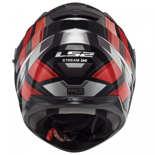 Ls2 Stream Evo Loop Kapalı Kask Siyah-kırmızı
