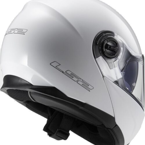 Ls2 Strobe Çene Açılır Kask Beyaz