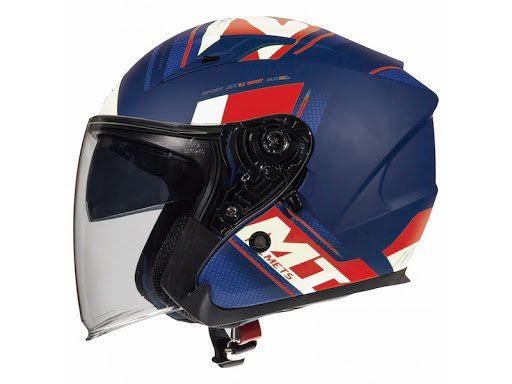 Mt Avenue Sv Sıdeway Yarım Yazlık Kask J0 Mat Beyaz 2x-large