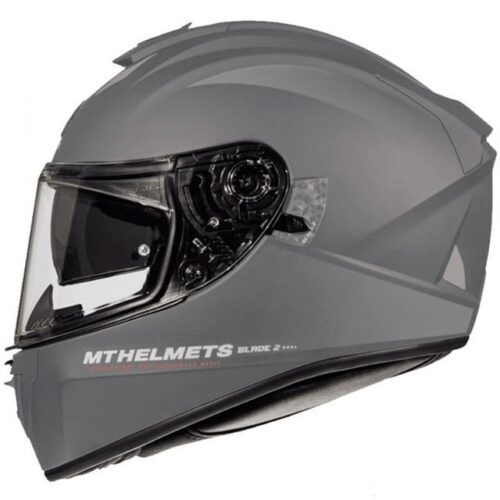Mt Blade 2 Sv Solıd A2 Kapalı Kask Gls Mat Tıtanıum Kask