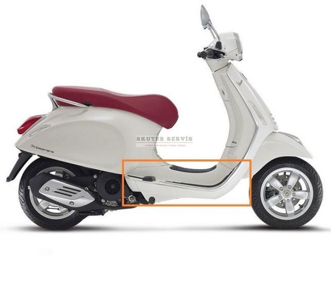 Parça: Sprint 150 Abs Iget Ön Panel Çitasi Krom Sağ Alt