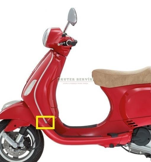 Parça: Lx 125 3V Ie Panel Çita Ucu - Sol Panel Çita Ucu