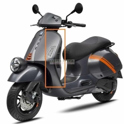 Parça: Gtv 300 Hpe Abs Rst Ön Panel Çita Sol Üst Mat Si̇yah