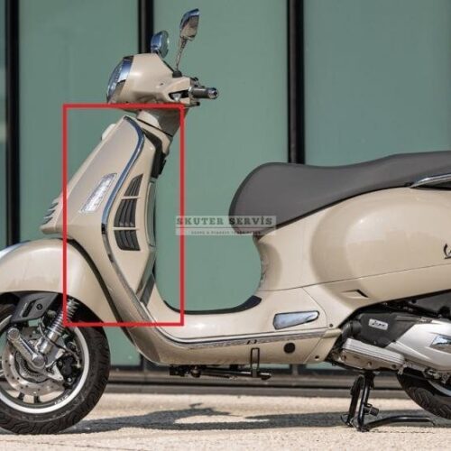 Parça: Gts 300 Hpe Rst Ön Panel Çita Sol Üst Krom