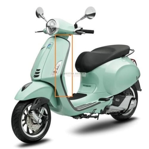 Parça: Pri̇mavera S 150 3V Ön Panel Sol Üst Çita Mat Gri̇