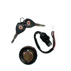 Yuki Ayder 250 cc Kontak Anahtarı Set
