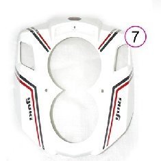 Yuki YK-20 Alfa E-Bike Ön Far Grenajı Beyaz